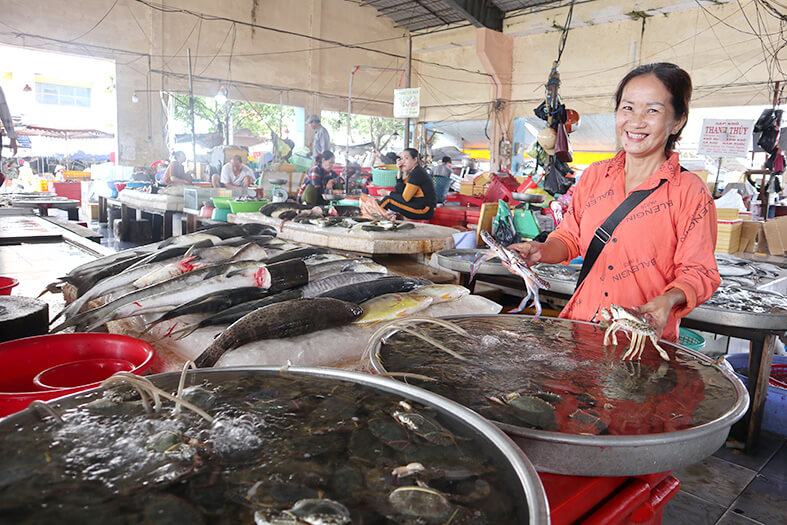 Chợ Bà Tô Hồ Tràm 