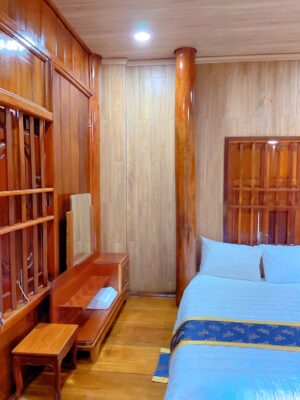 bên trong phòng ngủ nhà ba gian